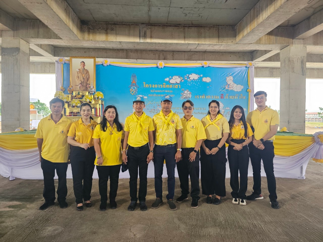 กปภ.สาขาคลองหลวง ร่วมกิจกรรมจิตอาสา เราทำความดี ด้วยหัวใจ เนื่องในโอกาสพระราชพิธีมหามงคลเฉลิมพระชนมพรรษา 6 รอบ 28 กรกฎาคม 2567