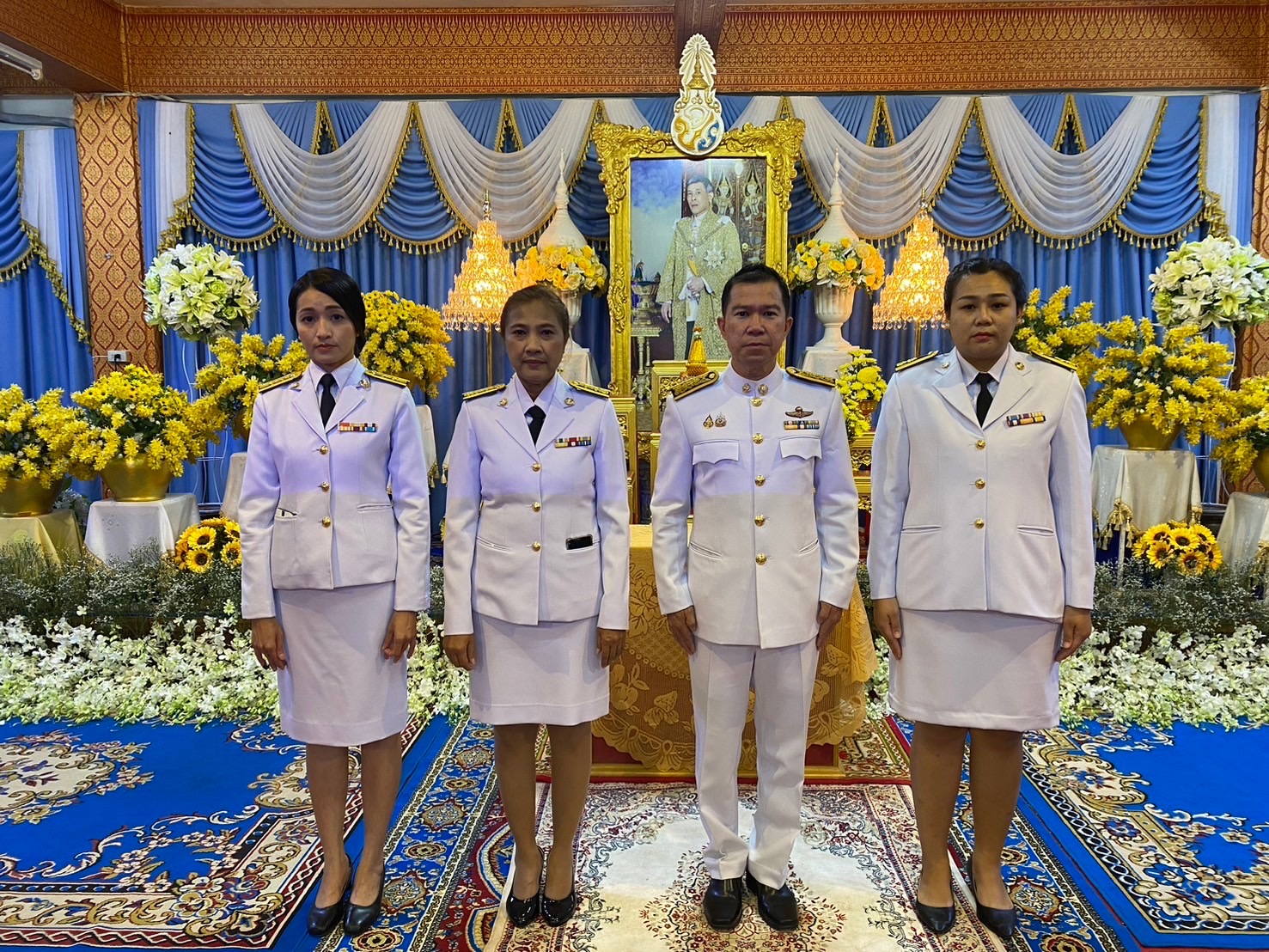 กปภ.สาขาประจวบคีรีขันธ์ ร่วมพิธีเจริญพระพุทธมนต์เฉลิมพระเกียรติ ถวายพระพรชัยมงคลแด่ พระบาทสมเด็จพระเจ้าอยู่หัว เนื่องในโอกาสพระราชพิธีมหามงคลเฉลิมพระชนมพรรษา 6 รอบ 28 กรกฎาคม 2567 ณ วัดคลองวาฬ พระอารามหลวง
