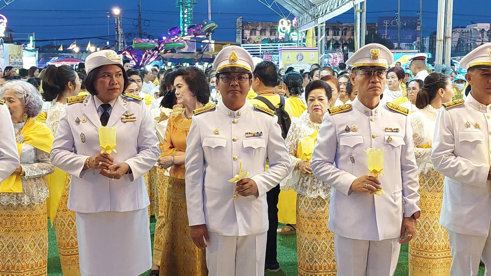 กปภ.สาขาปราณบุรี ร่วมพิธีถวายเครื่องราชสักการะและวางพานพุ่ม และพิธีจุดเทียนถวายพระพรชัยมงคล กิจกรรมเฉลิมพระเกียรติพระบาทสมเด็จพระเจ้าอยู่หัวฯ เนื่องในวันเฉลิมพระชนมพรรษา ๖ รอบ ๒๘ กรกฎาคม ๒๕๖๗