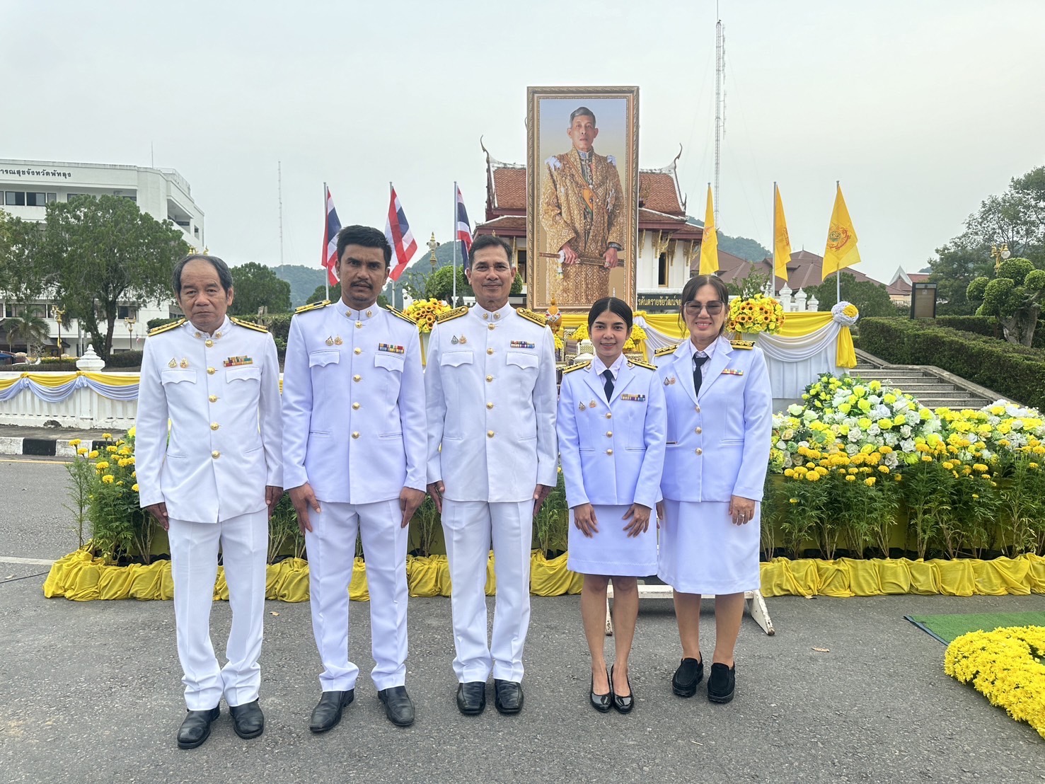 การประปาส่วนภูมิภาคสาขาพัทลุง ร่วมพิธีเนื่องในโอกาสพระราชพิธีมหามงคลเฉลิมพระชนมพรรษา 6 รอบ 28 กรกฎาคม 2567 พระบาทสมเด็จพระเจ้าอยู่หัวฯ