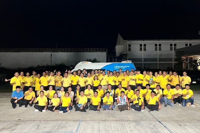 กลุ่มภาคี แก่น-สาร ผนึกกำลังเดินสำรวจหาท่อแตกรั่วมุ่งลดน้ำสูญเสียอย่างยั่งยืน