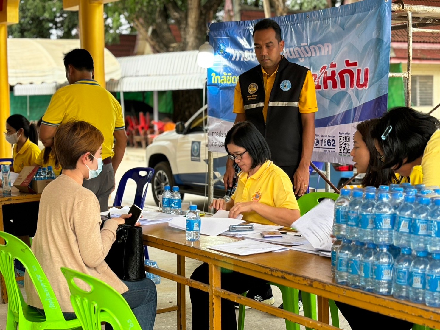 กปภ.สาขาท่ามะกา ออกกิจกรรมโครงการเติมใจให้กัน วันพฤหัสบดี ที่ 29 สิงหาคม 2567