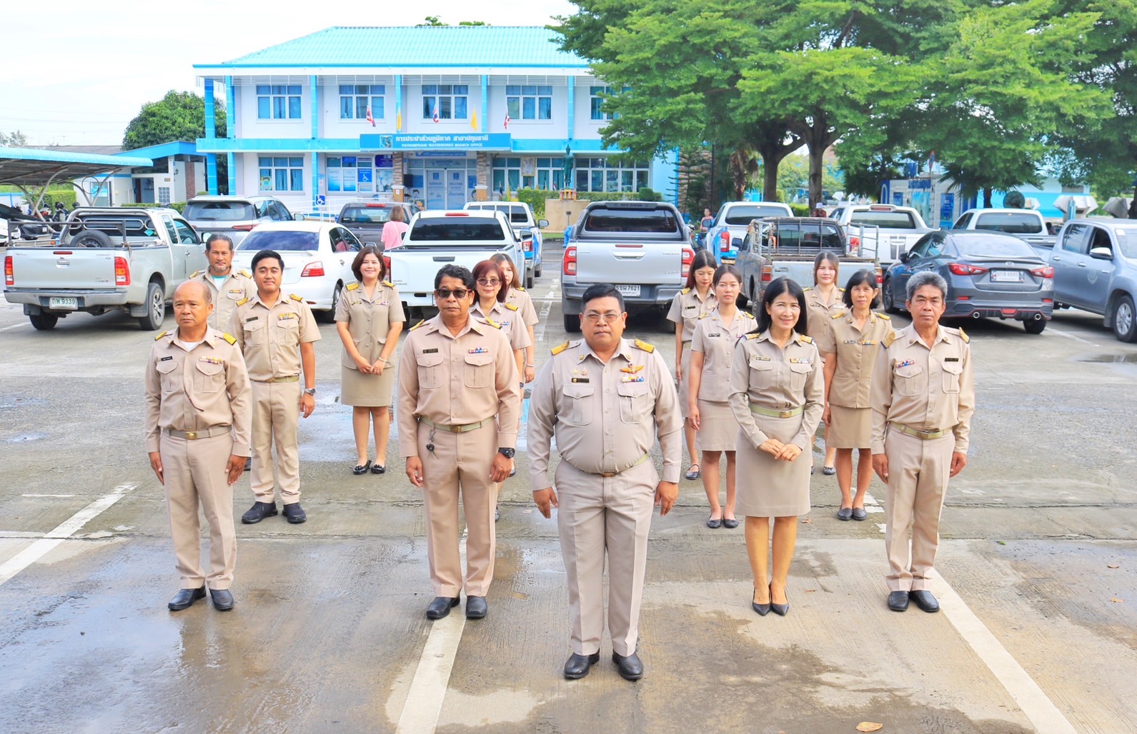 กปภ.สาขาปทุมธานี จัดกิจกรรมเนื่องในวันพระราชทานธงชาติไทย 28 กันยายน (Thai National Flag Day) ประจำปี 2567