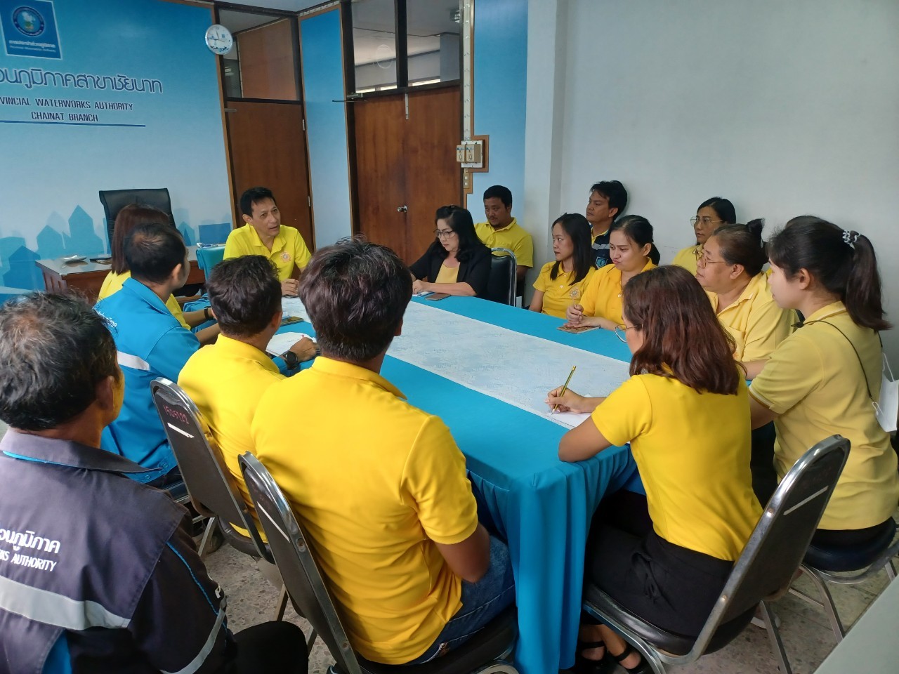 กปภ.สาขาชัยนาท จัดกิจกรรมสนทนายามเช้า (Morning talk) ประจำเดือน ตุลาคม 2567