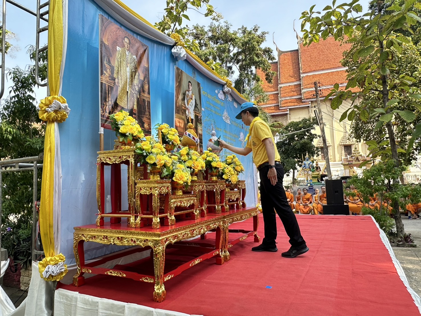 กปภ.สาขาขอนแก่น (พ) เข้าร่วมกิจกรรมจิตอาสาพัฒนาในโอกาสวันสำคัญของชาติไทย เนื่องในวันนวมินทรมหาราช ประจำปี 2567 (13 ตุลาคม 2567 )