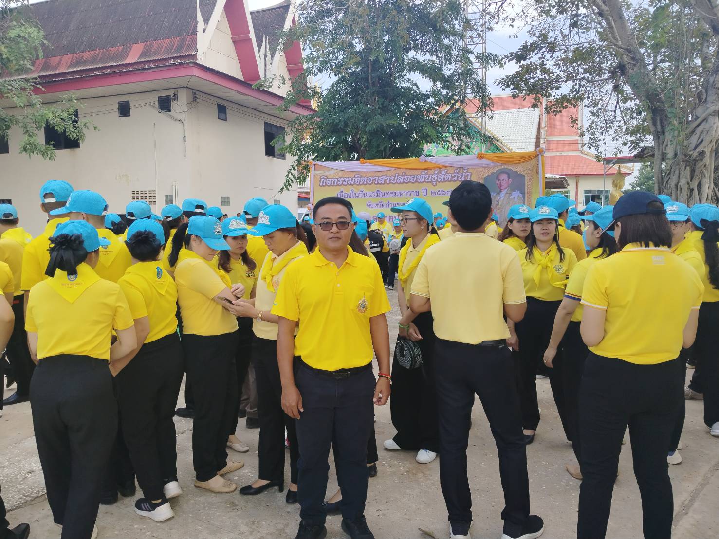 กปภ.สาขากำแพงเพชร เข้าร่วมกิจกรรมจิตอาสาปล่อยพันธุ์สัตว์น้ำ เนื่องในวันนวมินทรมหาราช ปี 2567
