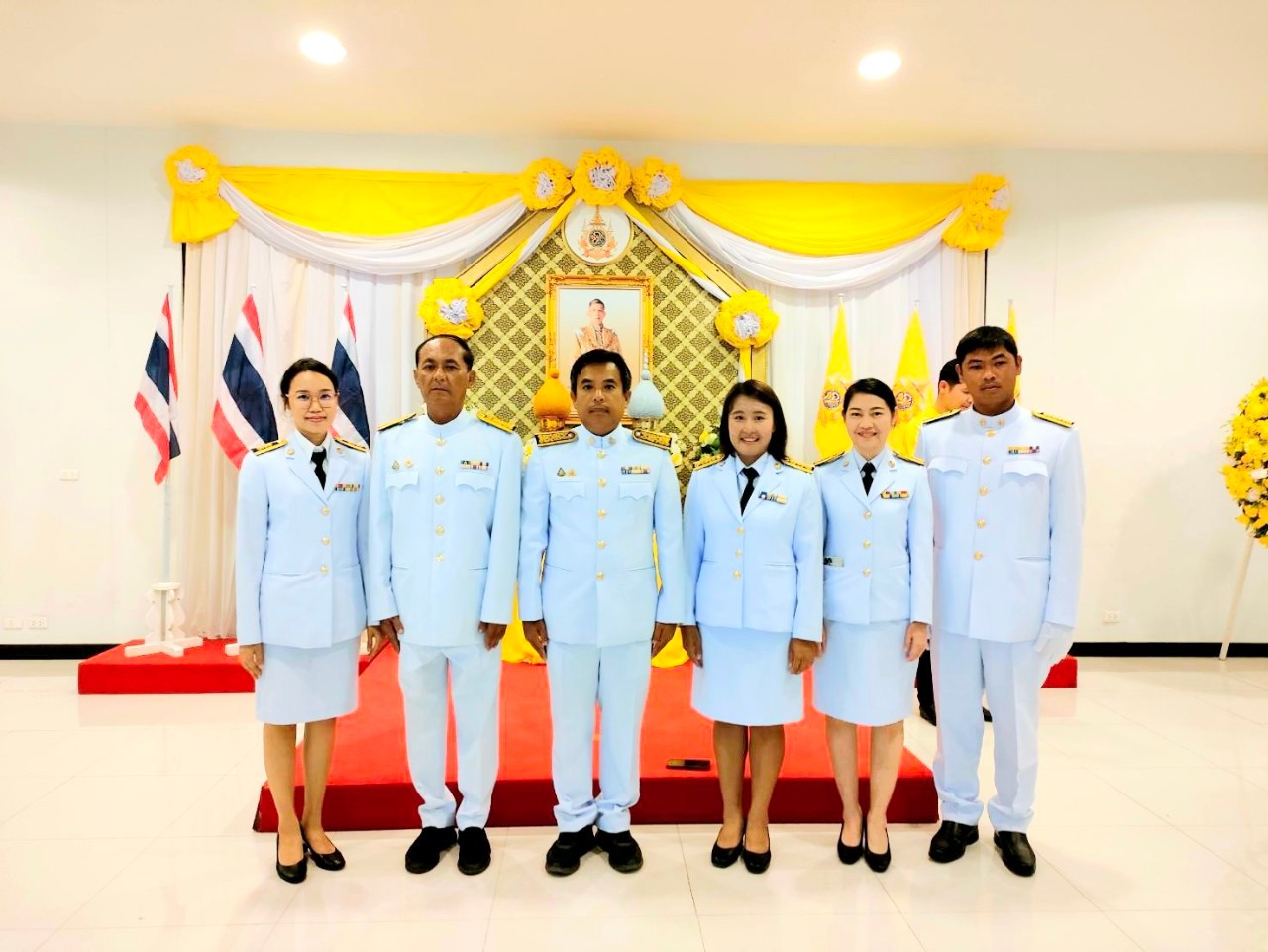 การประปาส่วนภูมิภาคสาขาพิจิตร เข้าร่วมพิธีเนื่องในวันนวมินทรมหาราช วันที่ 13 ตุลาคม 2567