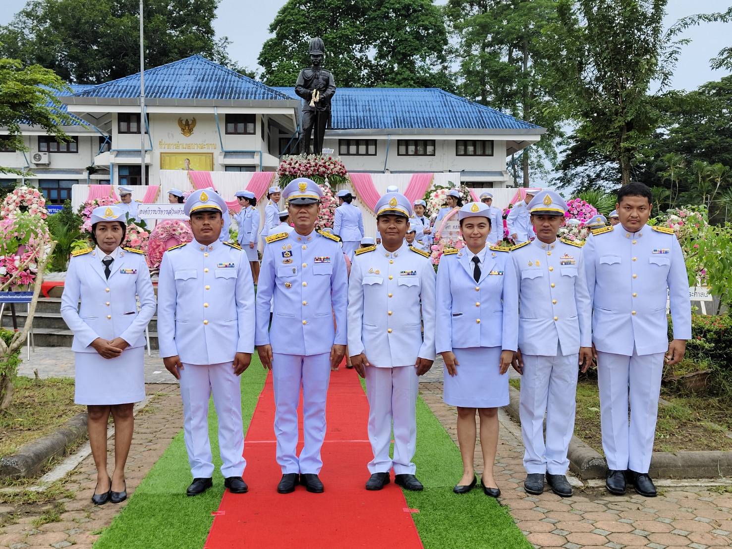 การประปาส่วนภูมิภาคสาขาบางสะพาน เข้าร่วมพิธีวางพวงมาลาถวายราชสักการะ พระบรมราชานุสาวรีย์พระบาทสมเด็จพระจุลจอมเกล้าเจ้าอยู่หัว เนื่องในวันปิยมหาราช 23 ตุลาคม 2567