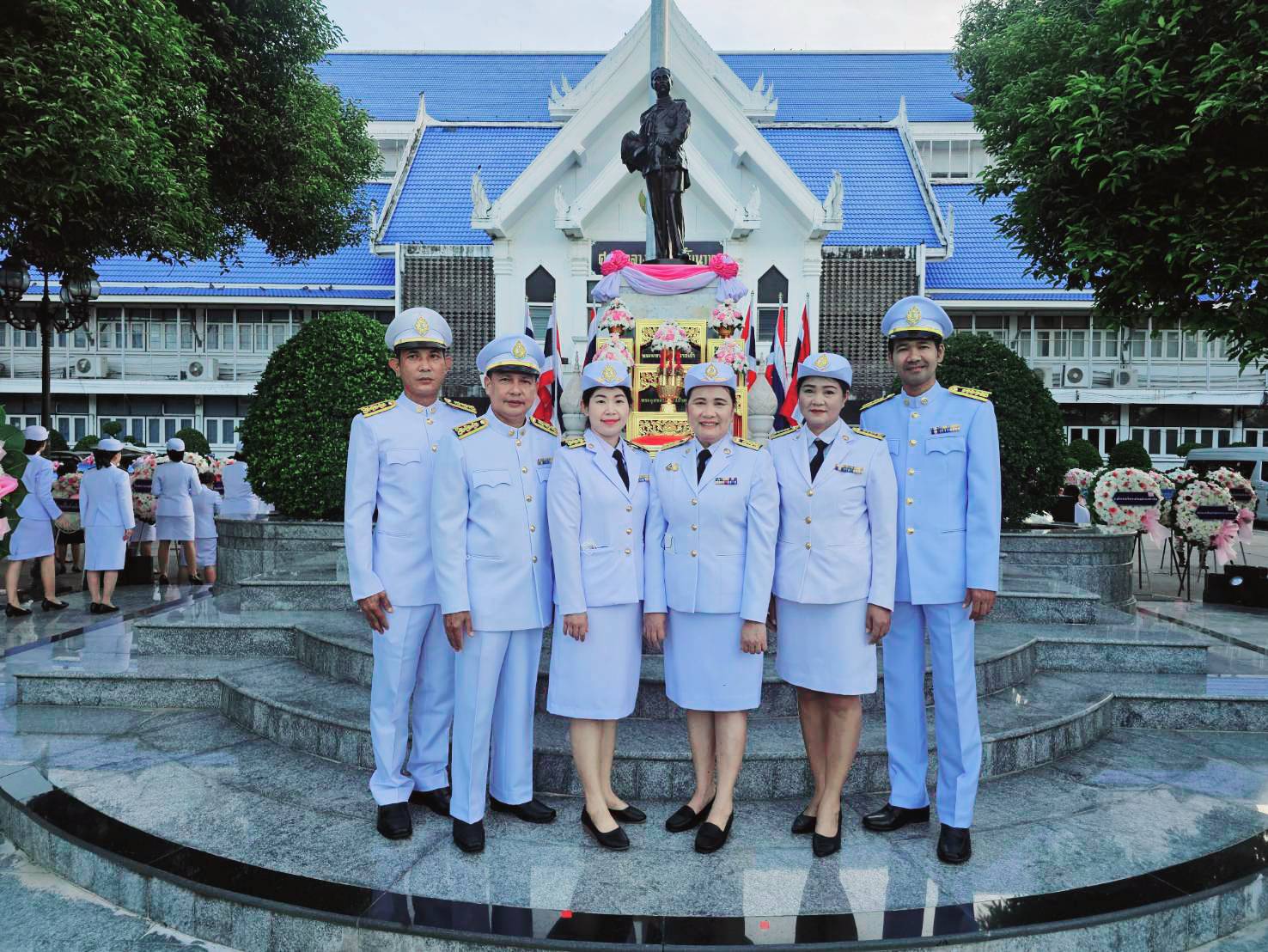 การประปาส่วนภูมิภาคสาขาชัยนาทเข้าร่วมพิธีวางพวงมาลา ถวายราชสักการะเนื่องในวันปิยมหาราช รัชกาลที่ 5