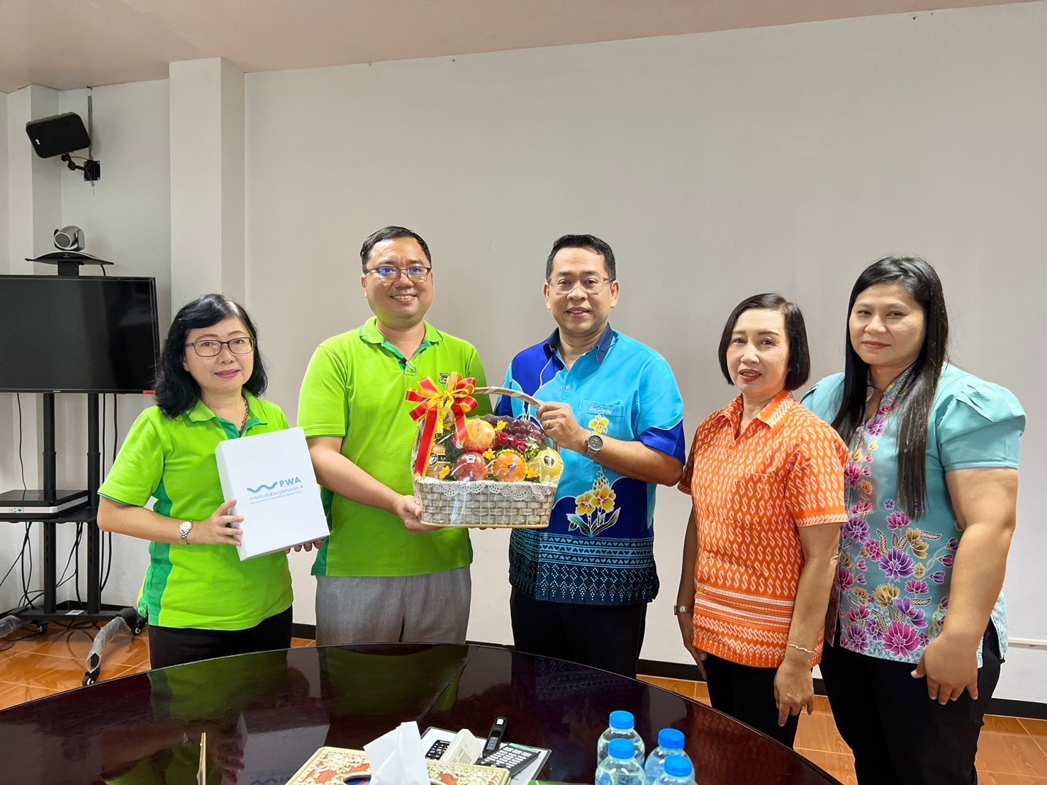 การประปาส่วนภูมิภาคสาขาชุมพร พบลูกค้ารายใหญ่ บริษัท ซีเฟรชอินดัสตรี จำกัด (มหาชน)