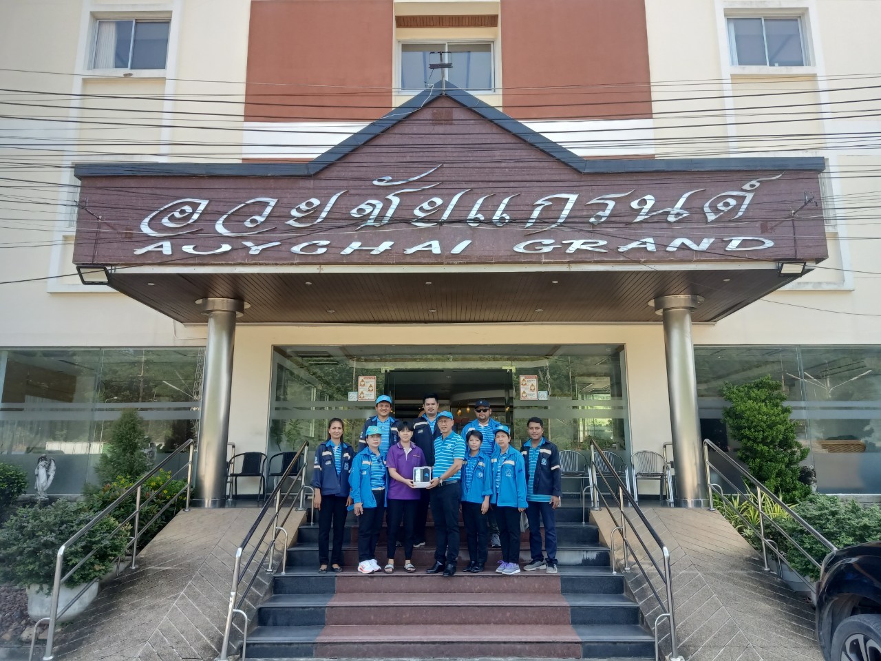 การประปาส่วนภูมิภาคสาขาหลังสวน จัดกิจกรรม โครงการมุ่งมั่นเพื่อปวงชนเติมใจให้กัน เพื่อเป็นการออกพบลูกค้ารายใหญ่ ในพื้นที่ตำบลขันเงิน อำเภอหลังสวน จังหวัดชุมพร