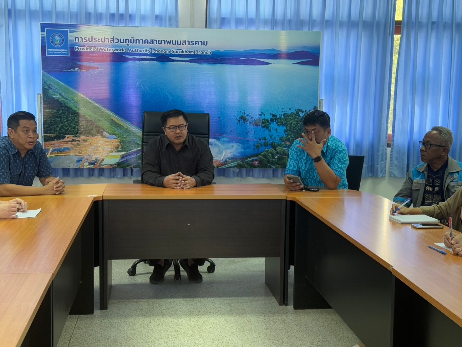 กปภ.สาขาพนมสารคาม จัดกิจกรรม Morning Talk ประจำปีงบประมาณ 2568