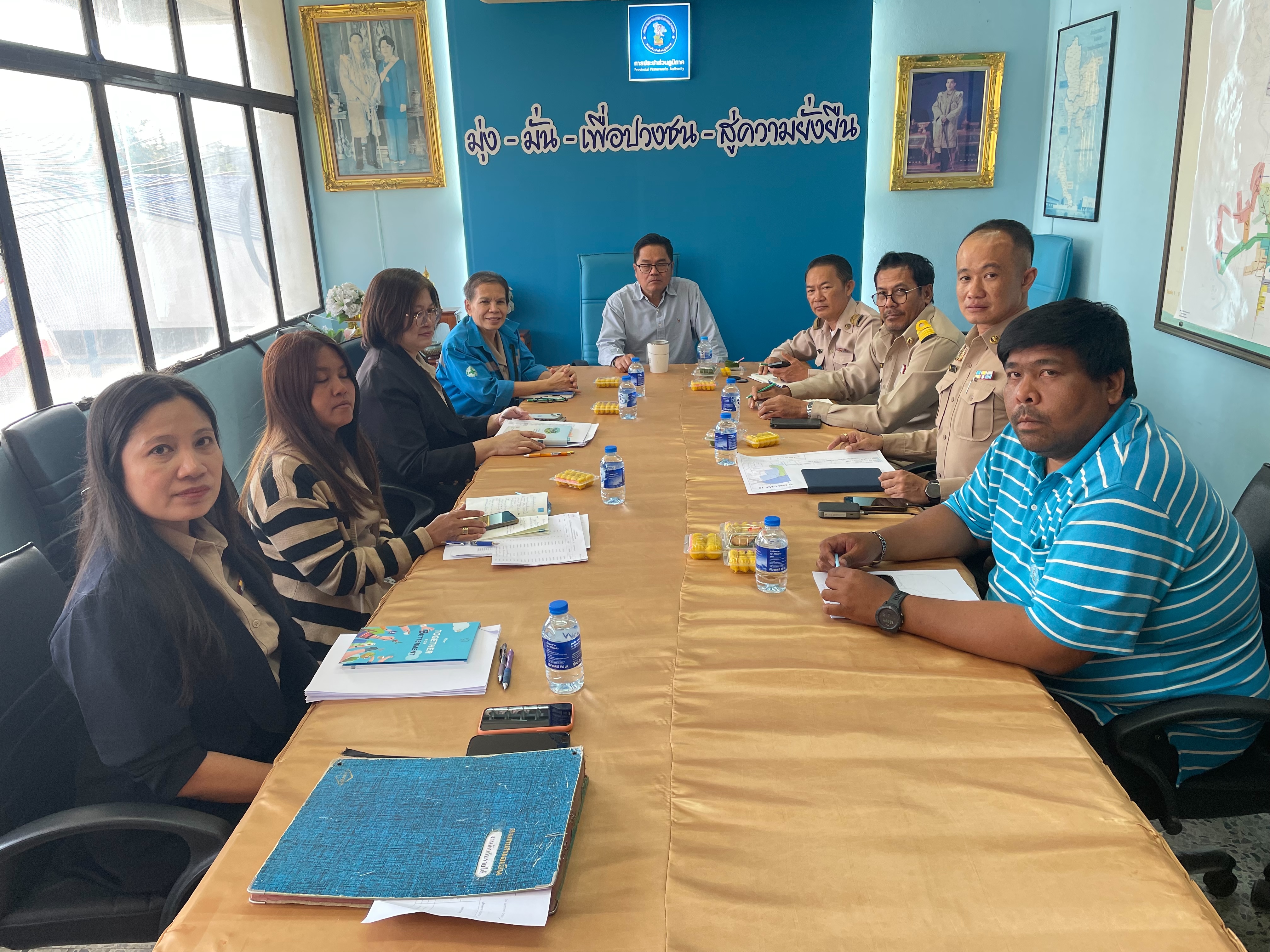 การประปาส่วนภูมิภาคสาขาพระนครศรีอยุธยา (พ.) จัดกิจกรรม Morning Talk ประจำเดือนมกราคม 2568