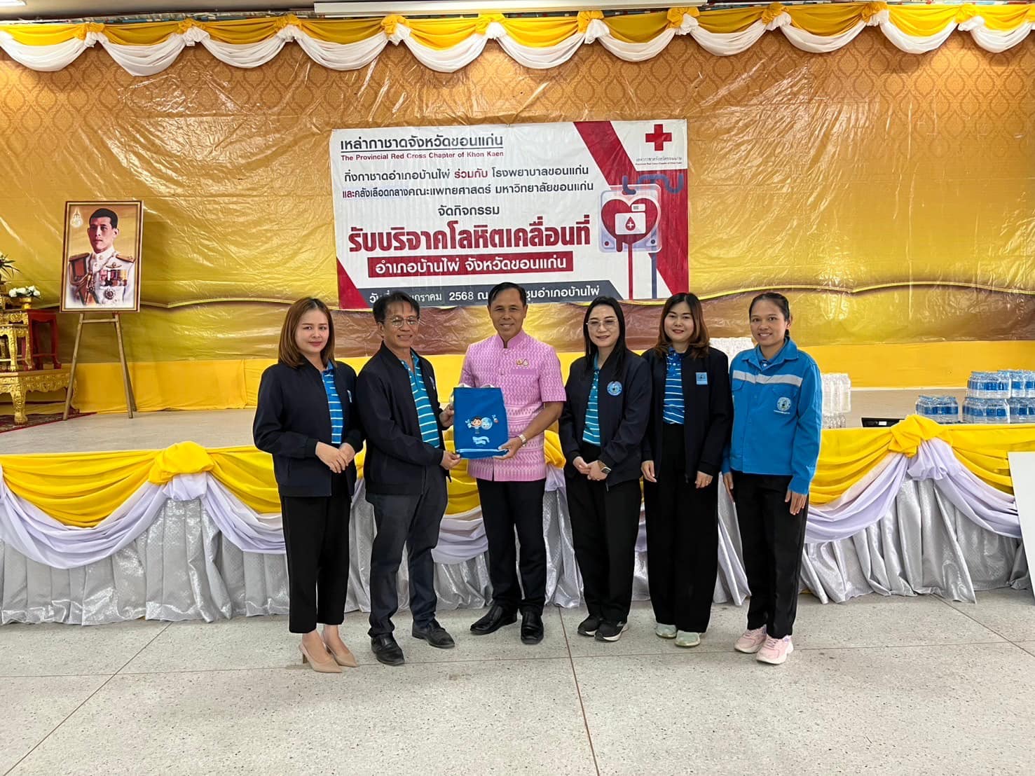 การประปาส่วนภูมิภาคสาขาบ้านไผ่ เข้าเยี่ยมเยียนสวัสดีปีใหม่ ประจำปี 2568 กับหน่วยงานราชการและลูกค้ารายใหญ่