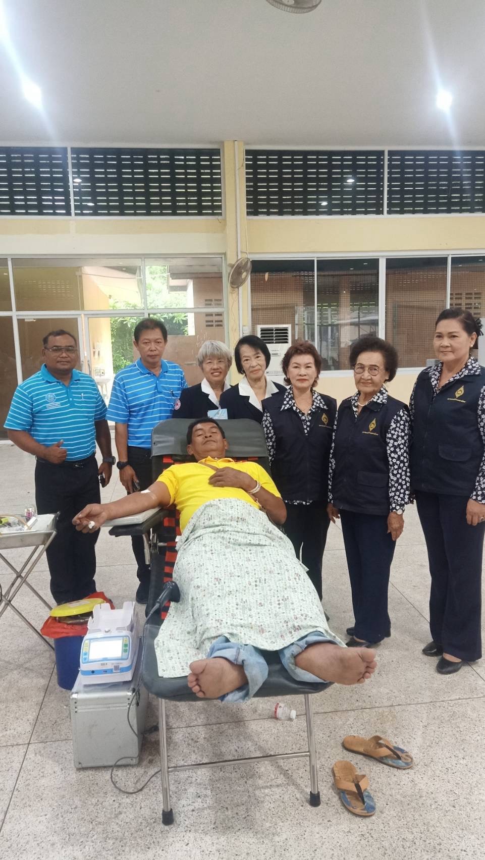 กปภ.สาขาปากท่อ ร่วมโครงการบริจาคโลหิต ประจำเดือนพฤศจิกายน 2567