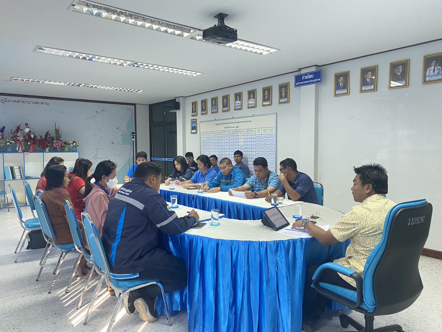 กปภ.สาขาบางสะพาน จัดกิจกรรมสนทนายามเช้า (Morning Talk) ครั้งที่ 4/2568 ประจำเดือนมกราคม 2568