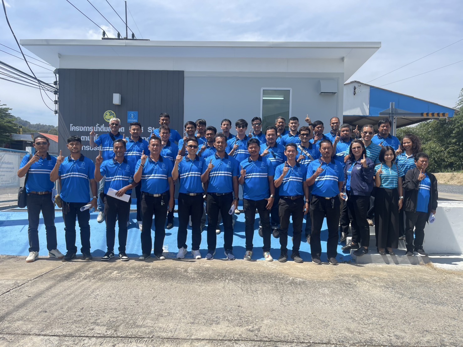 กปภ.สาขากระบี่ เข้าศึกษาดูงาน โครงการน้ำดื่มสะอาด Mini Station ณ การประปาส่วนภูมิภาคสาขาทุ่งสง