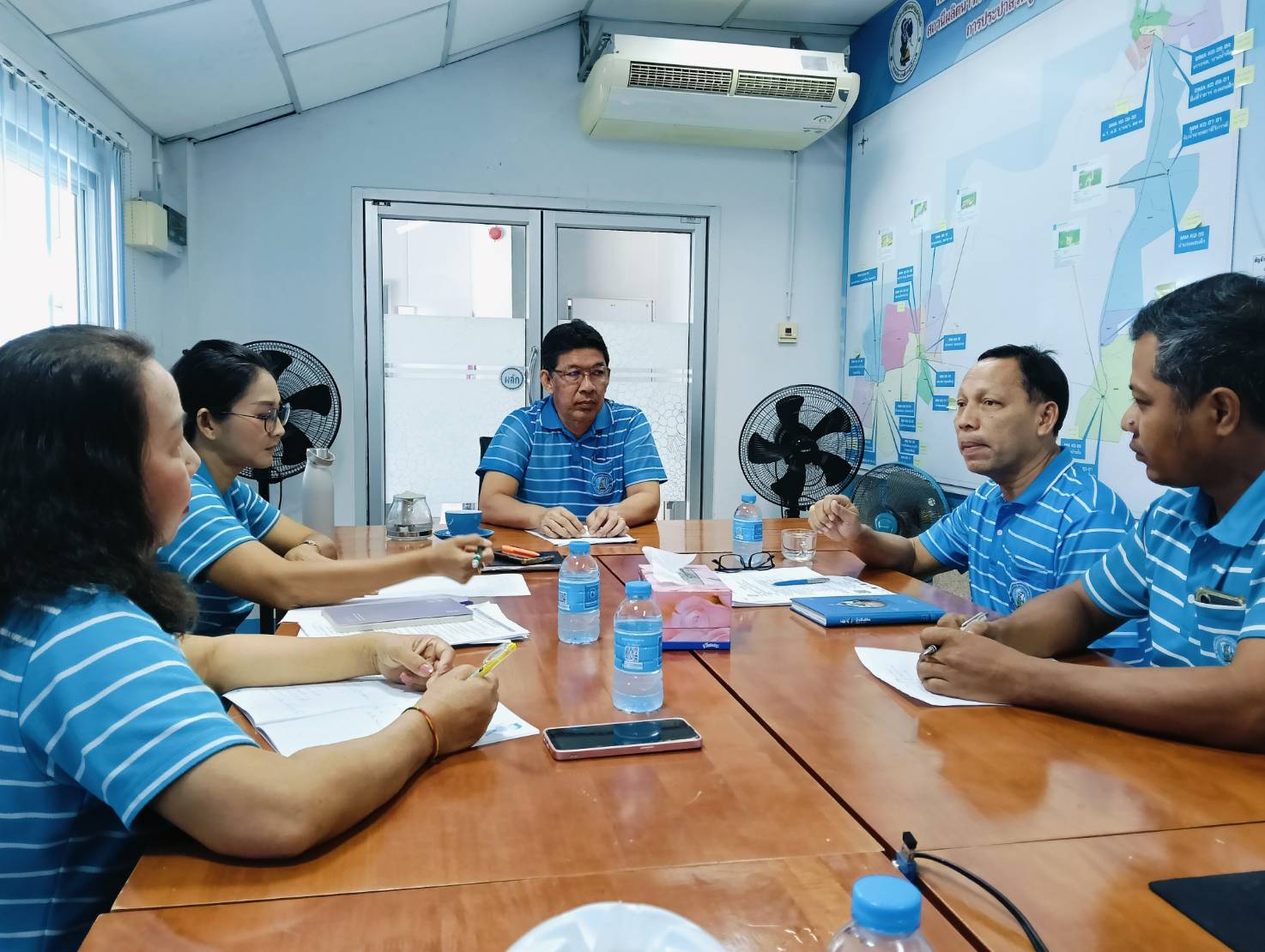 การประปาส่วนภูมิภาคสาขากาญจนดิษฐ์ จัดกิจกรรมสนทนายามเช้า (Morning Talk) ประจำเดือน มกราคม 2568