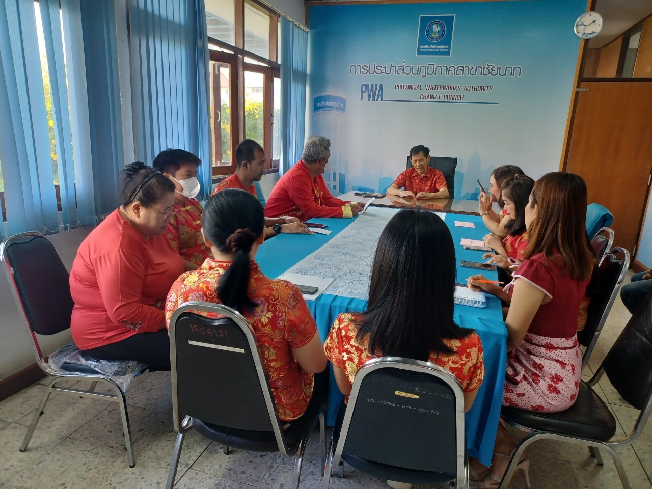 กปภ.สาขาชัยนาท จัดกิจกรรมสนทนายามเช้า (Morning talk) ประจำเดือน มกราคม 2568