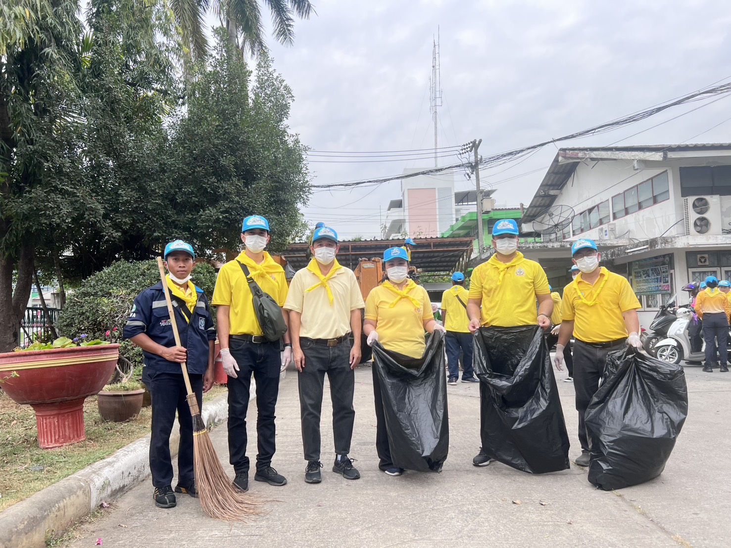 กปภ.สาขาธัญบุรี ร่วมกิจกรรมจิตอาสาพัฒนา เนื่องในวันคล้ายวันสถาปนาเมืองธัญญบูรี ครบรอบ 123 ปี