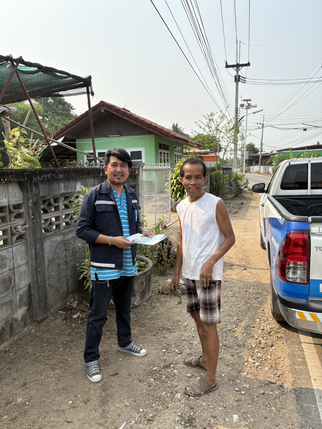 กปภ.สาขาตาก ลงพื้นที่หาลูกค้ารายใหม่