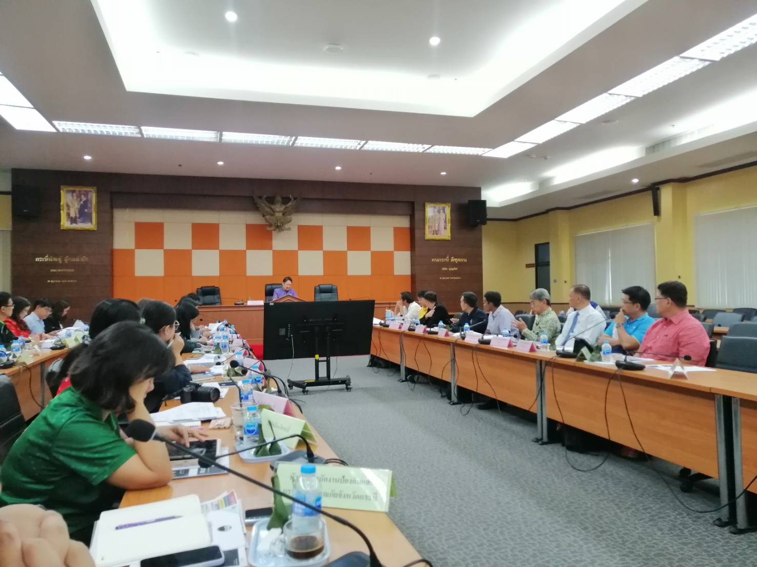 การประปาส่วนภูมิภาคสาขากระบี่ ร่วมประชุมคณะกรรมการร่วมภาครัฐและเอกชนเพื่อพัฒนาและแก้ไขปัญหาทางเศรษฐกิจ (กรอ.) จังหวัดกระบี่ ครั้งที่ 3/2568