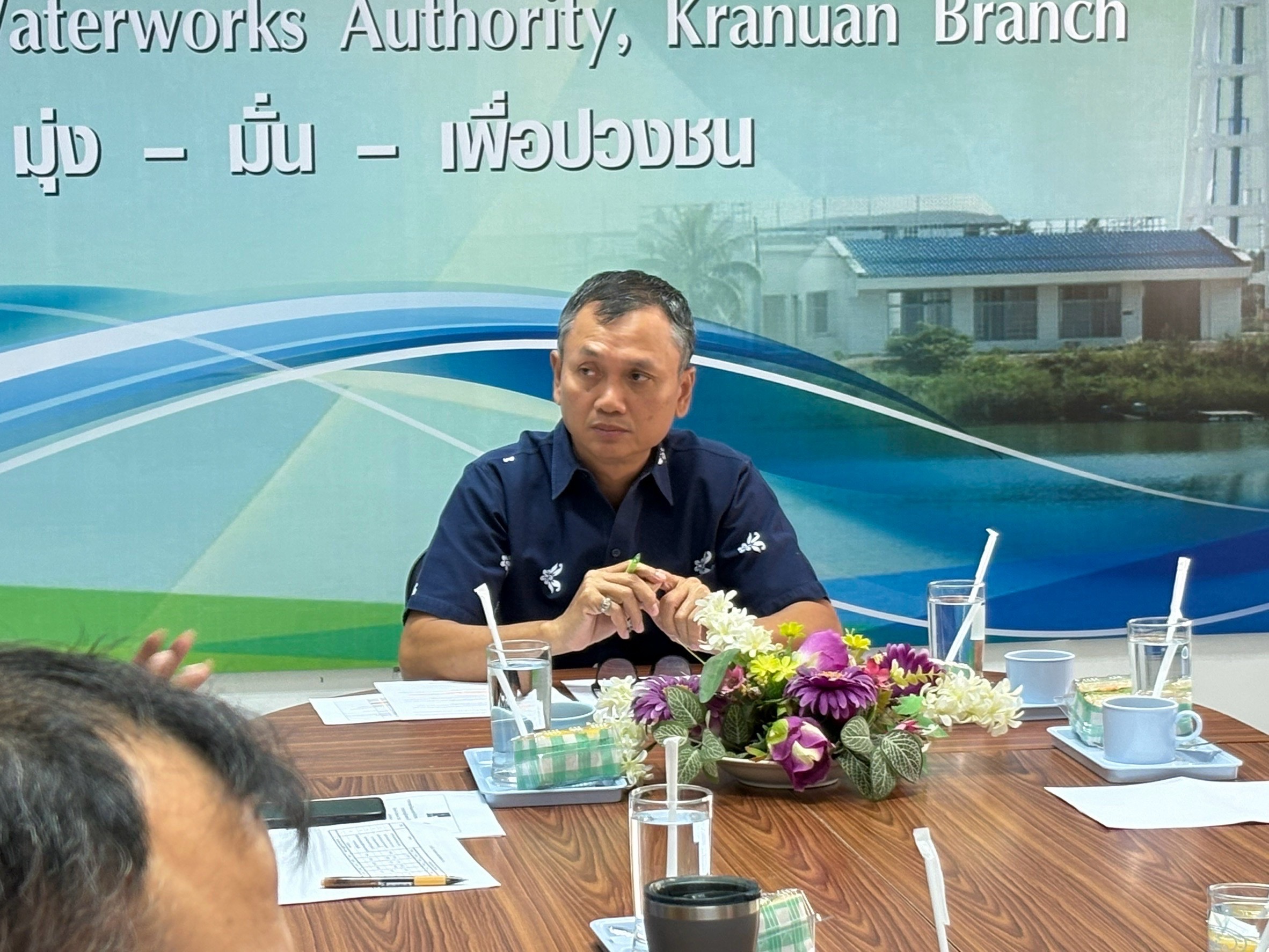 การประปาส่วนภูมิภาคสาขากระนวน ร่วมกับ กองแผนงานโครงการ ๒ สำรวจข้อมูลประกอบการจัดทำแผนงานโครงการก่อสร้างเพื่อการพัฒนาปี 2570 - 2572
