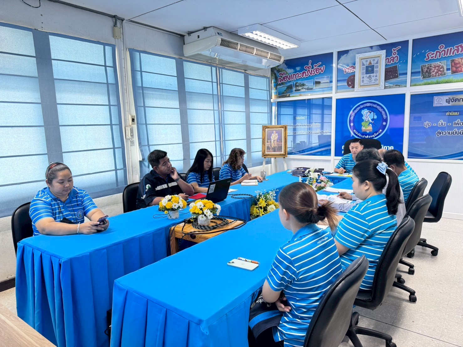 การประปาส่วนภูมิภาคสาขาตราด จัดกิจกรรมประชุม morning talk ครั้งที่ 6/2568