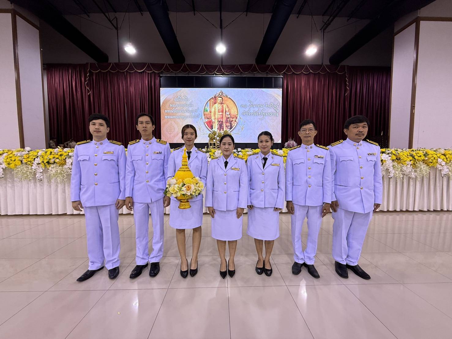 กปภ.สาขารังสิต(พ) ร่วมกิจกรรมวันที่ระลึกพระราชสมภพ พระมหาเจษฎาราชเจ้า