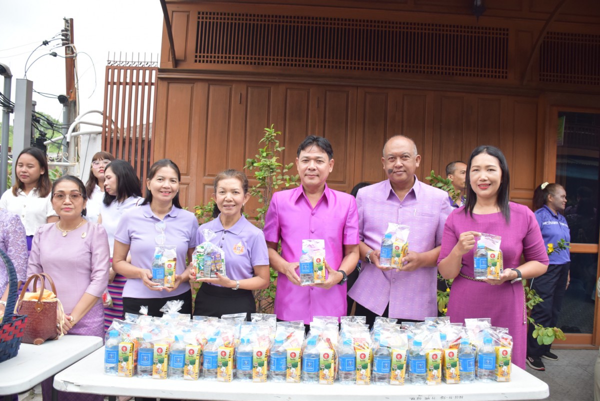 กปภ.สาขาระยอง ร่วมพิธีทำบุญตักบาตรฯ
