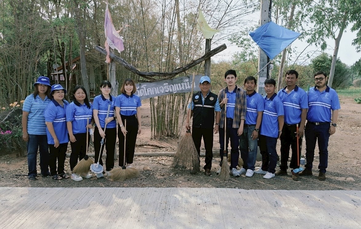 การประปาส่วนภูมิภาคสาขาชนแดนจัดกิจกรรมจิตอาสาบำเพ็ญสาธารณประโยชน์ เนื่องในวันข้าราชการพลเรือน พ.ศ.2568