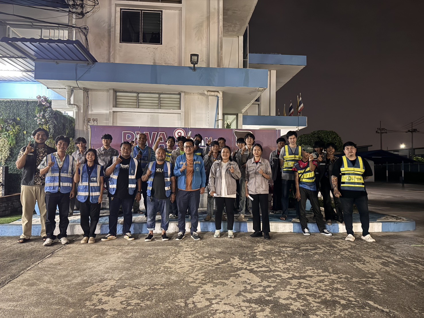 กปภ.สาขาอ้อมน้อย ลงพื้นที่ ทำ Step Test and Zero Test