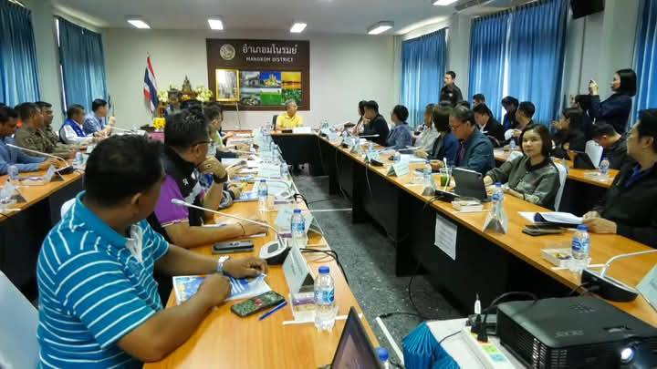 กปภ.สาขาชัยนาท ร่วมประชุมรับฟังความคิดเห็นและเยี่ยมติดตามโครงการ ตามนโยบายรัฐมนตรีว่าการกระทรวงมหาดไทย