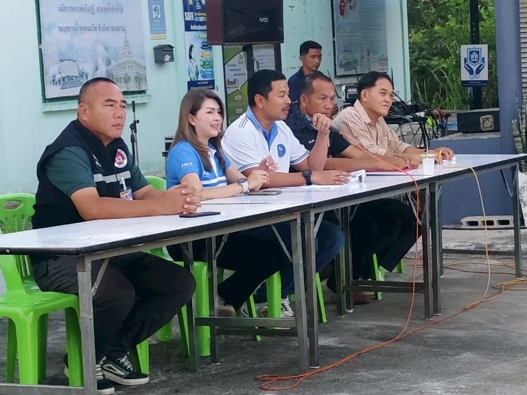 กปภ.เขต 3 ร่วมกับ กปภ.สาขากุยบุรี เข้าร่วมประชุมเรื่องขอความเห็นชอบ ให้ กปภ.ใช้พื้นที่และน้ำบริเวณคลองกุยบุรี ในโครงการก่อสร้างระบบสำรองสูบน้ำดิบ รองรับการให้บริการประชาชน