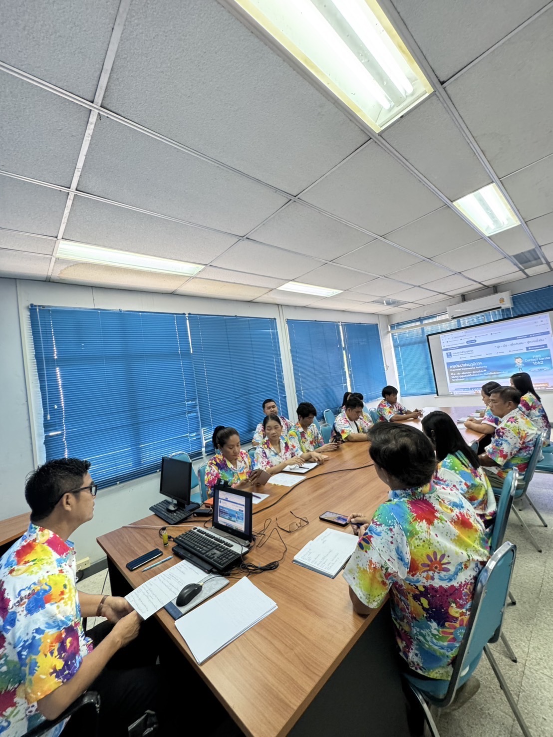 การประปาส่วนภูมิภาคสาขาบ้านโป่ง จัดกิจกรรม Morning Talk ครั้งที่ 7/2568 ประจำเดือน เมษายน 2568