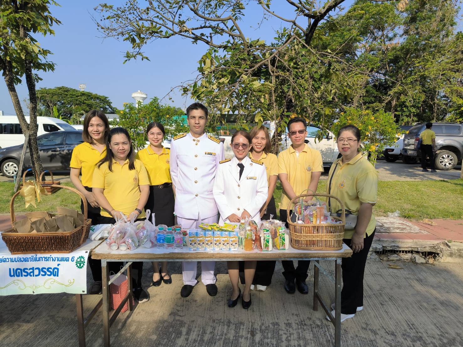 กปภ.ข.10 เข้าร่วมพิธีทำบุญตักบาตร เนื่องในโอกาส วันที่ระลึกวันคล้ายวันสวรรคตสมเด็จพระนเรศวรมหาราช