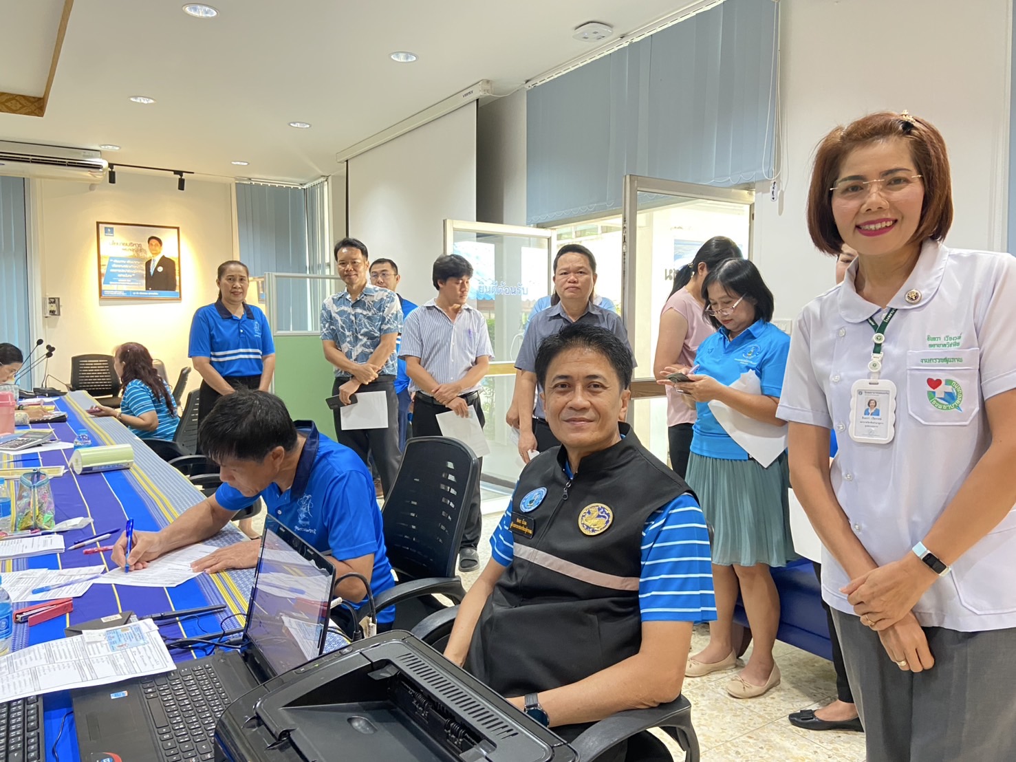 กปภ.ข.6 จัดกิจกรรมตรวจสุขภาพประจำปี 2568