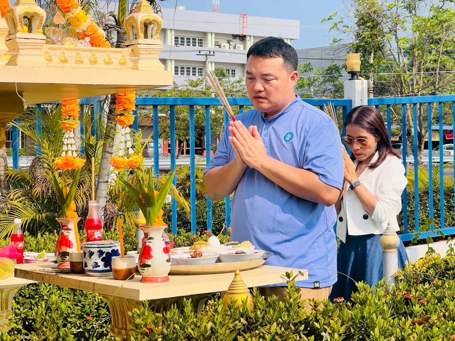 กปภ.สาขาราชบุรี จัดพิธีทำบุญสำนักงาน ประจำปี พ.ศ.2568