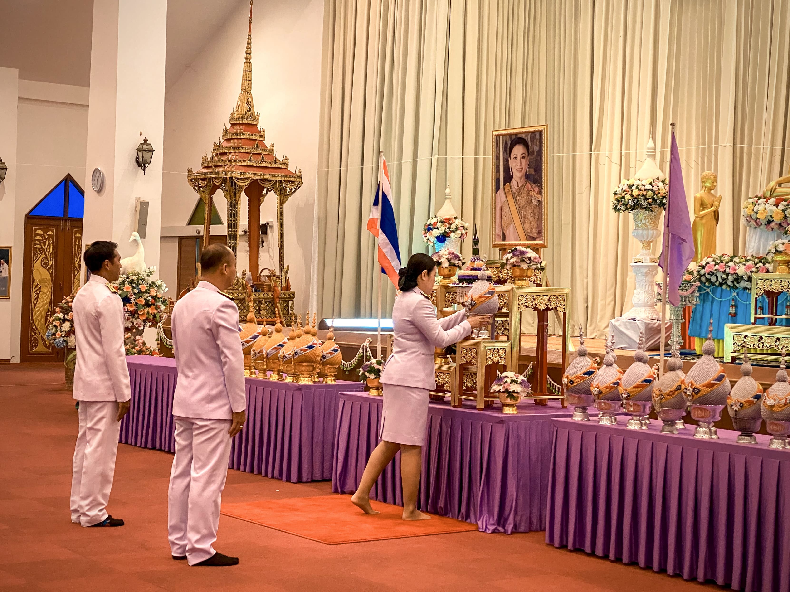 กปภ.สาขากุยบุรีเข้าร่วมกิจกรรมเฉลิมพระเกียรติสมเด็จพระนางเจ้าฯ พระบรมราชินี เนื่องในโอกาสวันเฉลิมพระชนมพรรษา 3 มิถุนายน 2568