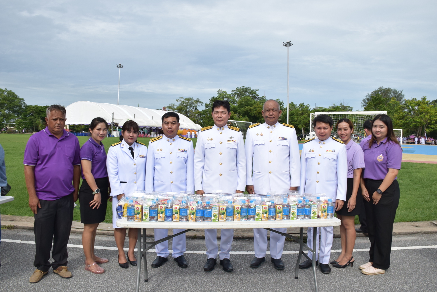 กปภ.สาขาระยอง ร่วมพิธีทำบุญตักบาตรพระภิกษุสงฆ์ เฉลิมพระเกียรติสมเด็จพระนางเจ้าฯ พระบรมราชินี เนื่องในโอกาสวันเฉลิมพระชนมพรรษา ๓ มิถุนายน ๒๕๖๘