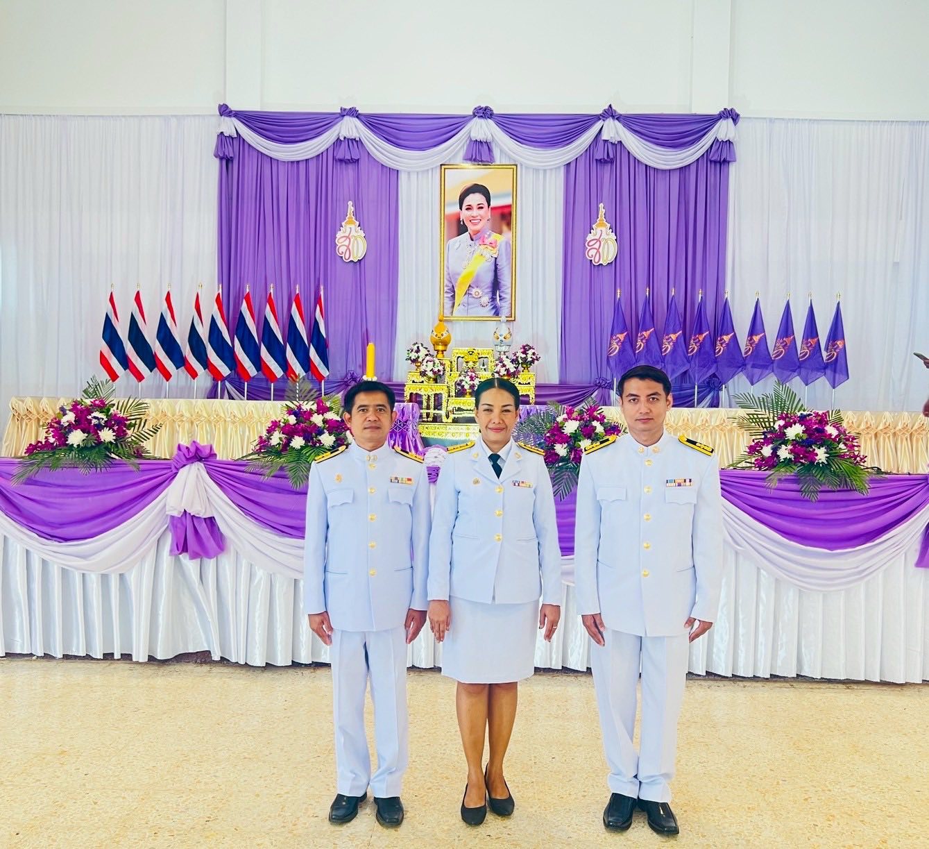 กปภ.สาขาวัฒนานคร ร่วมกิจกรรมเฉลิมพระเกียรติ สมเด็จพระนางเจ้าสุทิดา พัชรสุธาพิมลลักษณ พระบรมราชินี เนื่องในโอกาสวันเฉลิมพระชนมพรรษา 3 มิถุนายน 2568