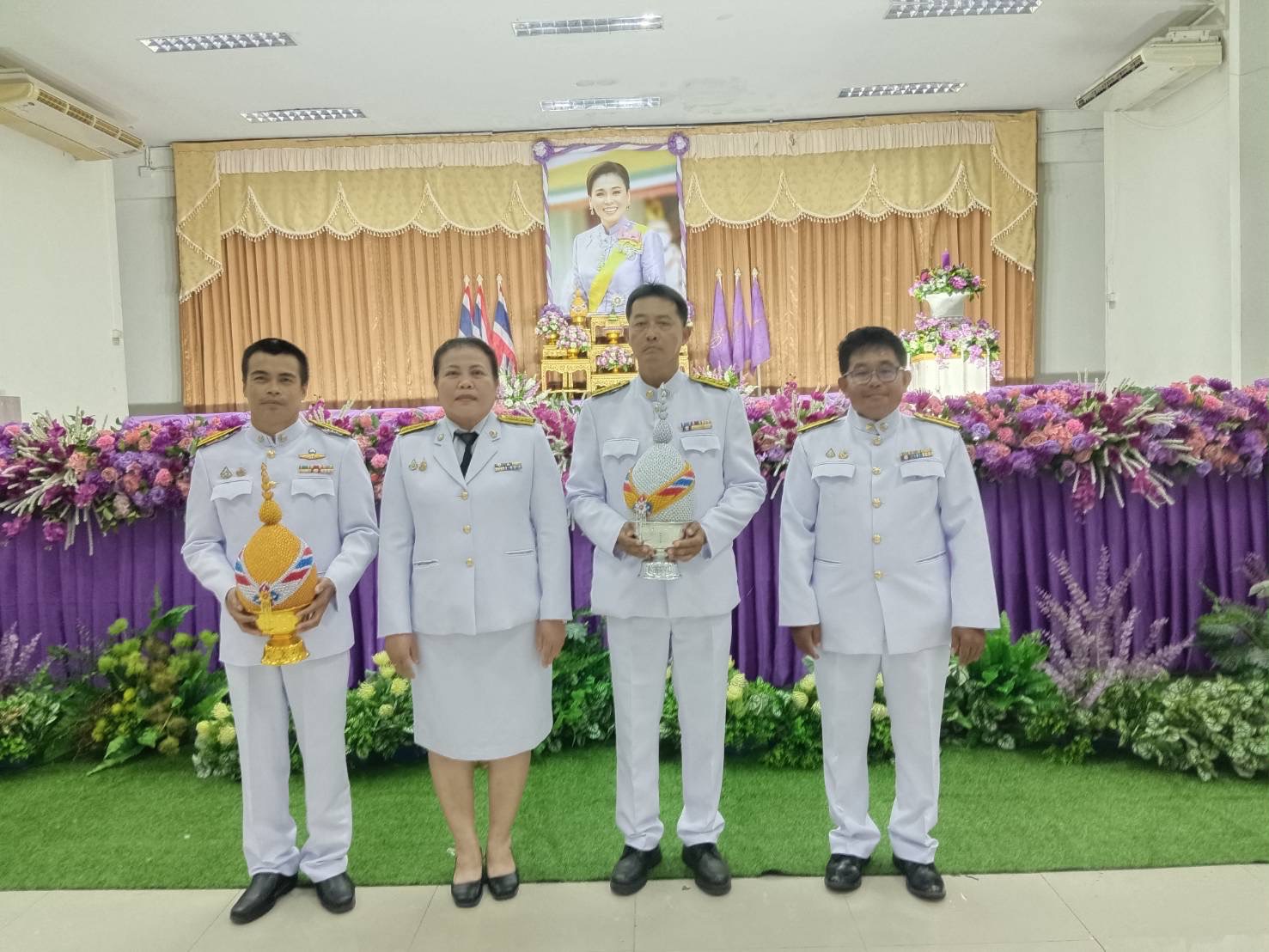 กปภ.สาขาสวรรคโลก ร่วมกิจกรรมเฉลิมพระเกียรติสมเด็จพระนางเจ้า ฯ พระบรมราชินี เนื่องในโอกาสวันเฉลิมพระชนมพรรษา 3 มิถุนายน 2568
