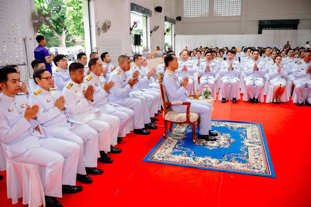 กปภ.สาขาบางสะพาน เข้าร่วมกิจกรรมเฉลิมพระเกียรติ สมเด็จพระนางเจ้าสุทิดา พัชรสุธาพิมลลักษณ พระบรมราชินี เนื่องในโอกาสวันเฉลิมพระชนมพรรษา 3 มิถุนายน 2568