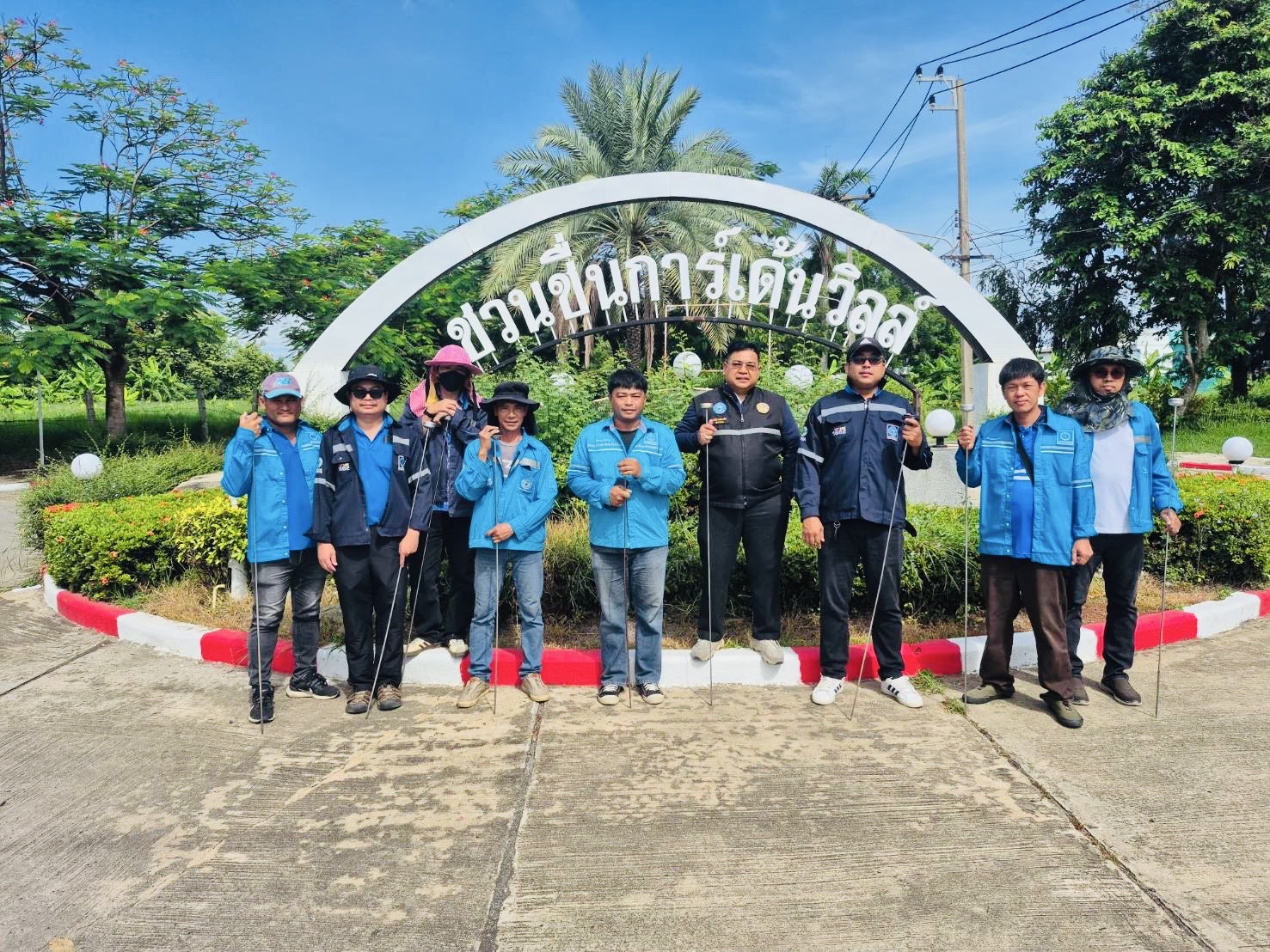 กปภ.สาขาปทุมธานี (พ) ดำเนินกิจกรรมลดน้ำสูญเสียเชิงรุกโดยวิธีการเดินสำรวจ (ALC)  ประจำเดือน มิถุนายน 2568