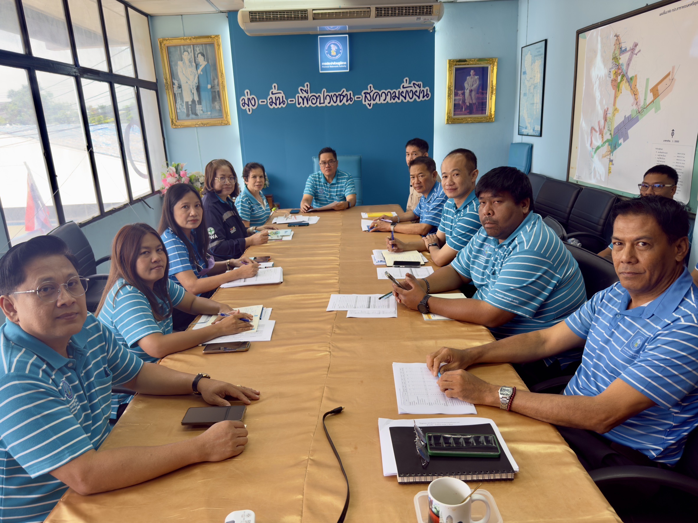 กปภ.สาขาพระนครศรีอยุธยา (พ.) จัดกิจกรรม Morning Talk ประจำเดือนมิถุนายน 2568