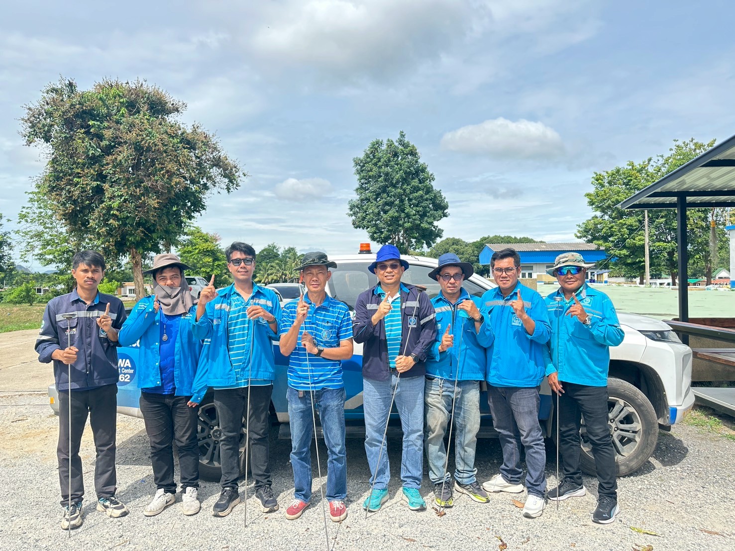 กปภ.สาขากาญจนบุรี ลงพื้นที่ ทำ Step Test ค้นหาท่อแตกรั่ว ลดปัญหาการเกิดน้ำสูญเสีย