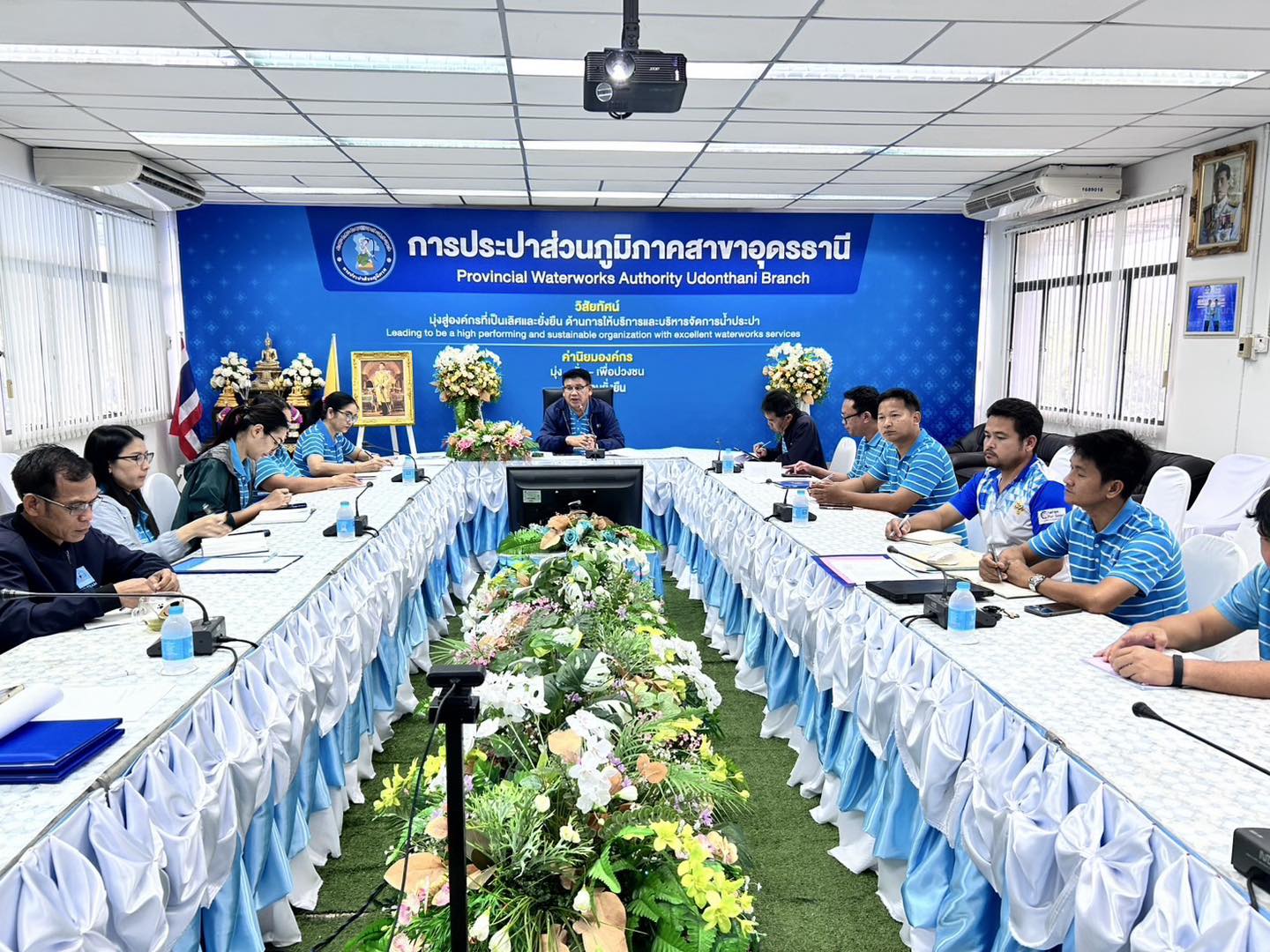 กปภ.สาขาอุดรธานี (พ) จัดประชุม Morning Talk ประจำเดือนมิถุนายน 2568