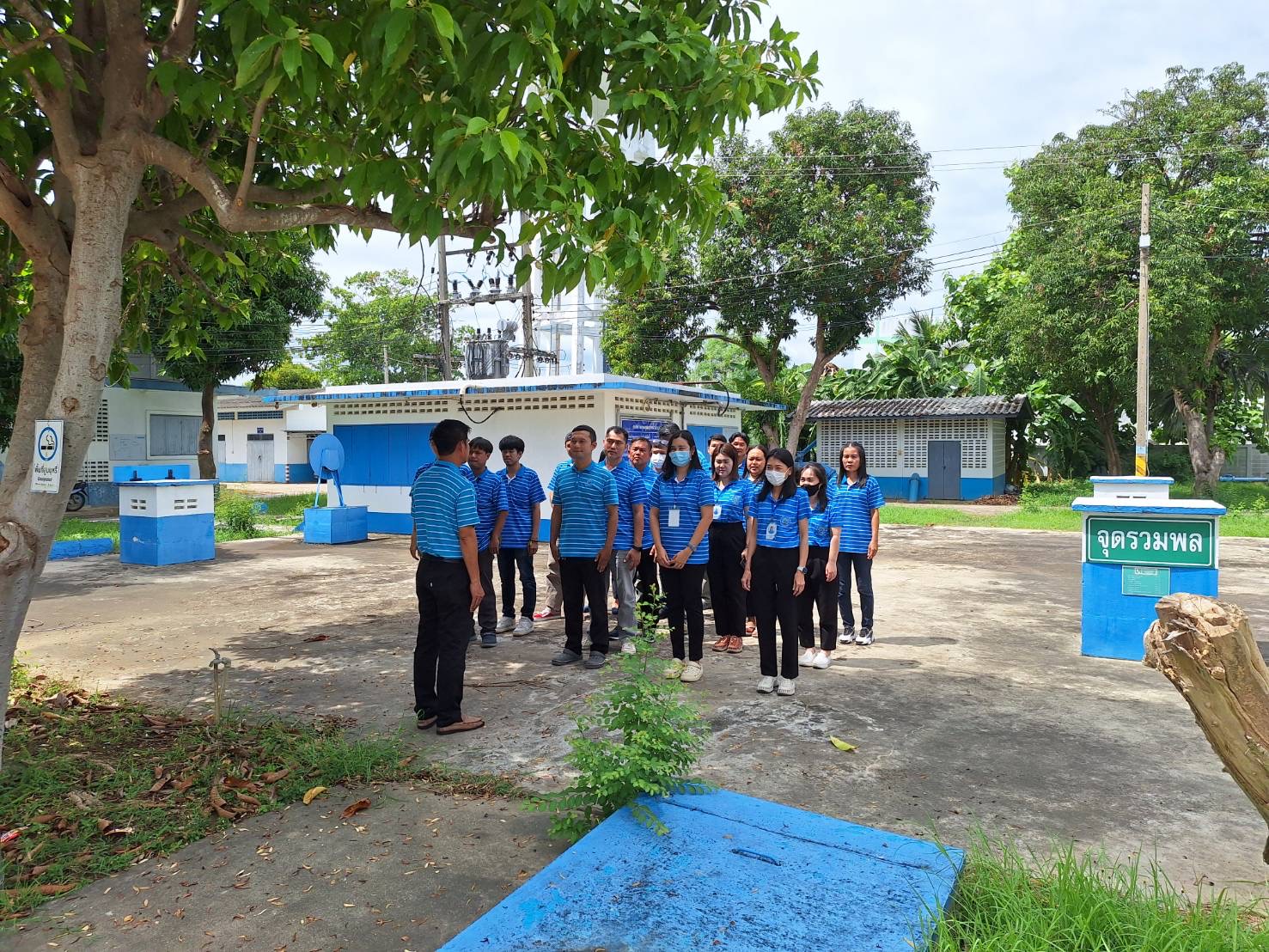 การประปาส่วนภูมิภาคสาขาบ้านโป่งจัดการซ้อมแผน Business Continuity Plan (BCP) และการซ้อมดับเพลิง เพื่อเตรียมความพร้อมของเจ้าหน้าที่ในการรับมือกับสถานการณ์ฉุกเฉิน