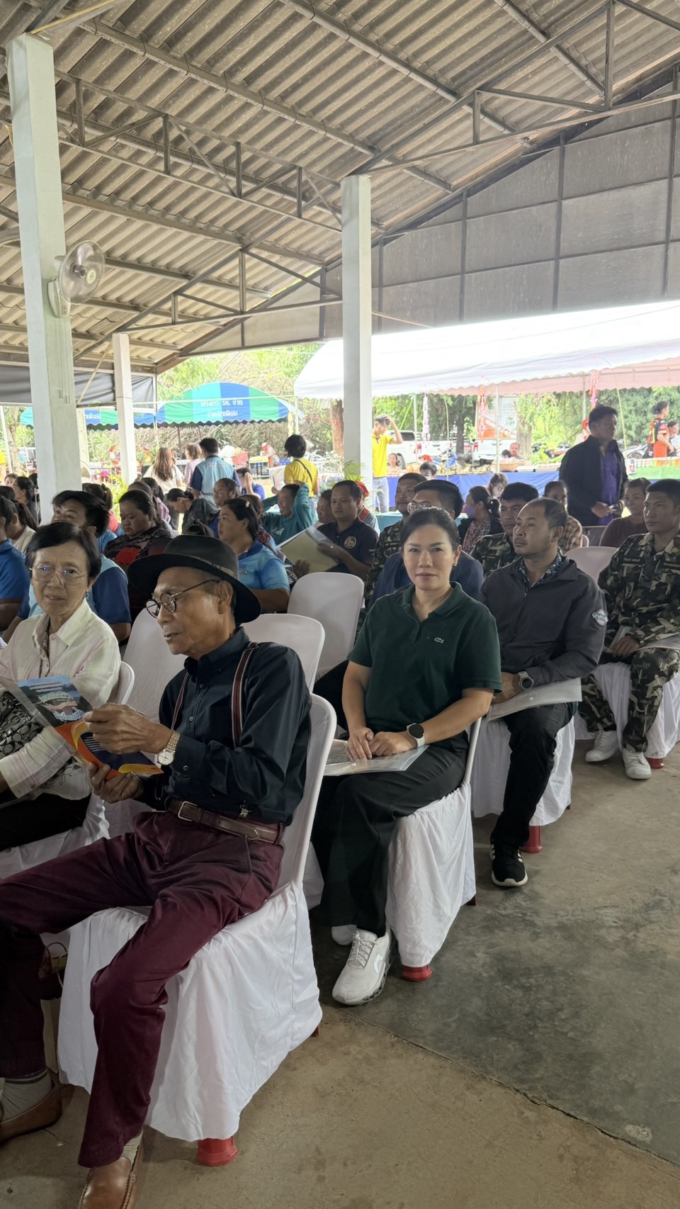 กปภ.ข.3 เข้าร่วมประชุมรับฟังความเห็นโครงการโรงไฟฟ้าพลังงานแสงอาทิตย์ทุ่นลอยน้ำร่วมกับโรงไฟฟ้าพลังน้ำเขื่อนศรีนครินทร์ ชุดที่ 1