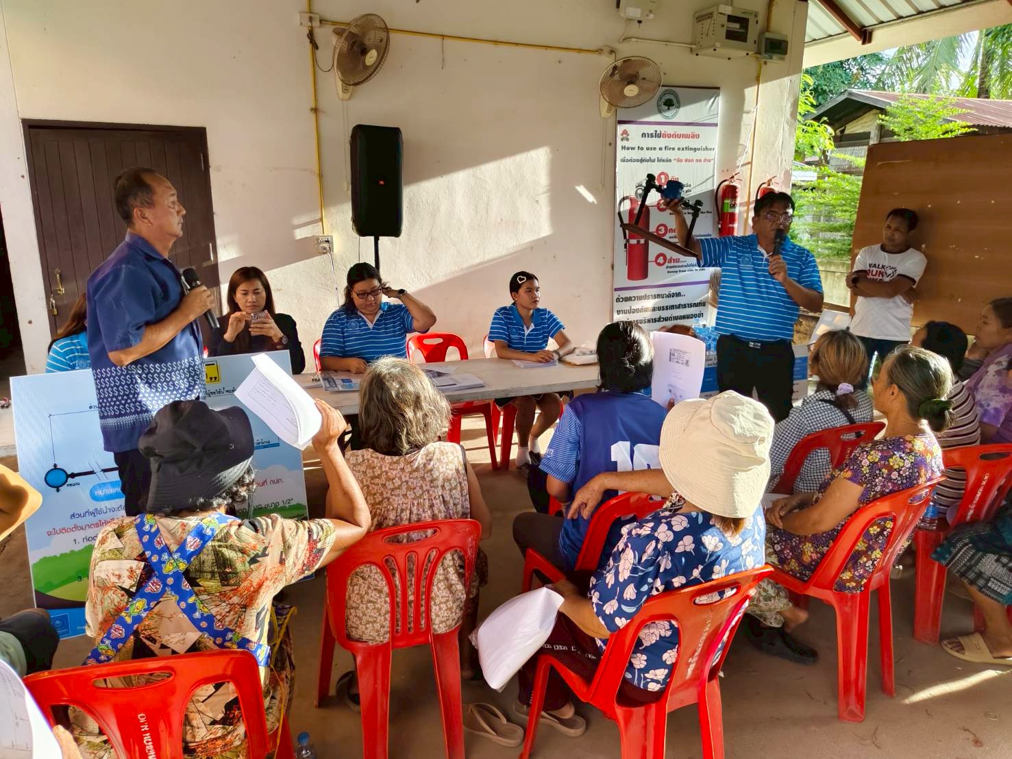 กปภ.สาขาหนองบัวแดง ออกหน่วยเคลื่อนที่ดำเนินกิจกรรมโครงการเติมใจให้กัน